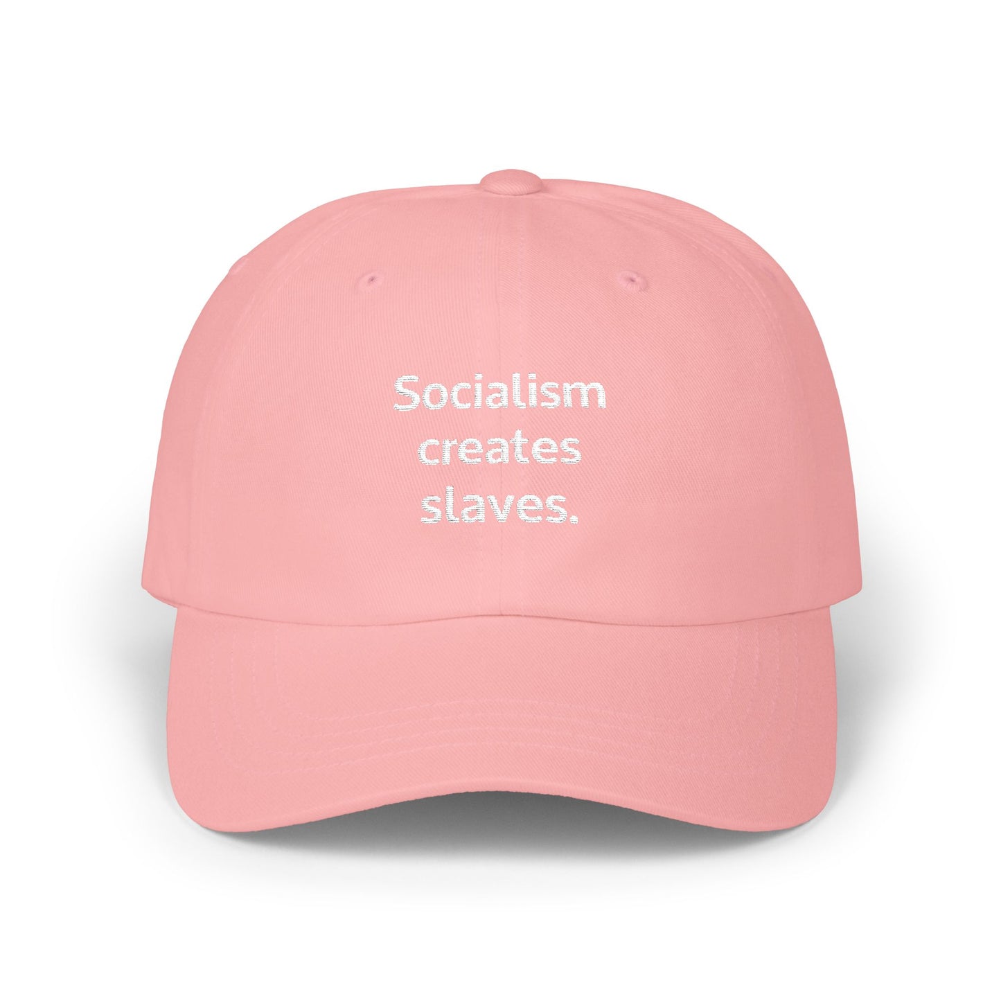 Dad Cap - Socialism creates slaves Cap